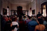 Concerto de Maria José Falcão, Aníbal Lima e Michel Gal durante o Festival de Musica de Sintra, no Palácio Nacional da Pena.