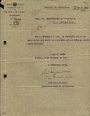 Ofício do Tenente Coronel de Aeronáutica da 2ª Repartição do Governo Civil de Lisboa, João Luís de Moura, ao Administrador do Concelho de Sintra, referente aos agradecimentos pelas saudações que enviou pelos resultados das eleições da Assembleia.