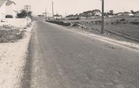 Estrada Municipal entre Algueirão e Mem-Martins após requalificação com recarga de betuminoso.