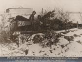 Posto de metralhadoras dos granadeiros Alemães na Costa Francesa do Mediterrâneo durante a II Guerra Mundial.