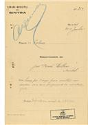 Alteração de moradia em Mucifal em nome de José Brás Rilhas, com o Processo nº OB 250/1921, com a licença de construção nº 199 de 21/09/1921.