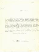 Carta de José António de Oliveira Machado passada a pedido de João Roiz Freire devido ao uso de bestas e espingardas na coutada de Belas.