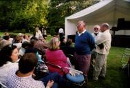 Público a assistir ao Concerto de piano com Alexander Pirojenko, durante o Festival de Música de Sintra, nos jardins do Palácio de Seteais.