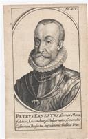 Petrus Ernestus, Comes Mans feldius Lucemburgi Gubernator Generalis Castrorum Proefectus Expeditionis Gallice Dux.