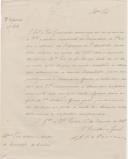 Ofício de A. João Pedro da Camara, Secretário Geral da 3ª Repartição do Governo Civil de Lisboa , ao Administrador do Concelho de Sintra, referente ao orçamento da Irmandade de Santo André e Almas, da freguesia de S. Martinho da Vila de Sintra, do ano de 1859.