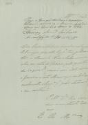Requerimento feito por Isidoro Ribeiro, morador no Vinagre,  pedindo licença à Câmara Municipal de Colares, para vender uma vinha foreira ao concelho.