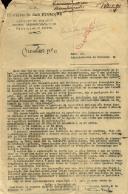 Circular do Instituto de Seguros Sociais Obrigatórios e de Previdência Geral, Francisco Grilo, ao Administrador do Concelho de Sintra, referente ao recenseamento dos desempregados.