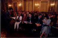 Concerto de Barbara Hendricks e Roland Pöntinen, durante o festival de música de Sintra na sala da música, no Palácio Nacional de Queluz.