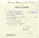 Registo de velocípede com o nº 8490, em nome de Daniel Pereira de Oliveira, morador em Carenque.