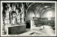 Sintra - Palácio Nacional da Pena - Altar-mor e Coro da Capela 