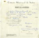 Registo de velocípede de marca Flecha, com o nº 8513, em nome de António Rodrigues Carvalho, morador em Morelena.