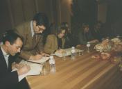 Assinatura de protocolo entre a Câmara Municipal de Sintra e a Sociedade União Montelavarense.