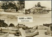 Figueiró dos Vinhos - Portugal - Aspecto do Parque Infantil - Vista da Casa da Criança e da Escola Secundária - Aspecto do Ringue de Patinagem - Aspecto do Hospital da Misericórdia e seu jardim