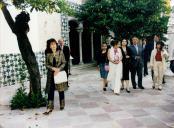 Receção ao Primeiro Ministro de Marrocos e sua comitiva no Palácio Nacional de Sintra durante a sua visita a Sintra.