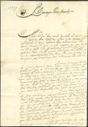 Carta dirigida a Domingos Pires Bandeira de Filipa de Macedo Castelhano a dar notícias do seu estado de saúde e do desenvolvimento dos negócios na Covilhã.