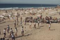 Voleibol na Praia Grande organizado pela Câmara Municipal de Sintra.