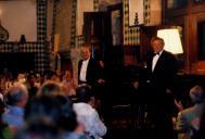 Concerto de piano com Peter Schreier / Adriano Jordão, no Palácio Nacional de Sintra, durante o Festival de Música de Sintra.