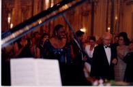 Concerto de Barbara Hendricks e Roland Pöntinen, durante o festival de música de Sintra na sala da música, no Palácio Nacional de Queluz.