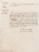 Ofício do Conde de Sobral, Governador Civil de Lisboa, ao Administrador do Concelho de Sintra, solicitando a nomeação dos cidadãos Agostinho José Raposo e António Marçal da Silva Rosa.