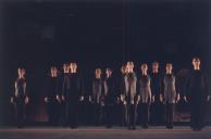 Atuação da companhia de Ballet Lucinda Child's no festival de Sintra, em Seteais.