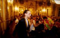 Concerto de piano de Pedro Burmester, na sala da música no Palácio Nacional de Queluz, durante o Festival de Música de Sintra.