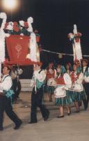 Desfile das marchas populares na Volta do Duche.