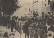 Entrada da Rainha Dona Maria Amélia Luísa Helena de Orleães na vila de Sintra.