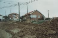 Obras de beneficiação numa localidade do concelho de Sintra.