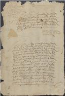 Fragmento de um auto cível de resíduos contra [...] Gomes.