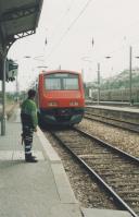 Estação dos Caminhos de Ferro de Agualva-Cacém.