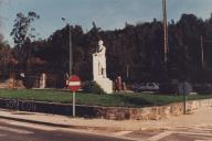 Estátua de D. Fernando II no Ramalhão da qual foi escultor Pedro Anjos Teixeira.