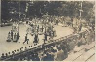 Marcha de Santa Catarina durante as festas de Nossa Senhora do Cabo Espichel no Parque da Liberdade em Sintra.