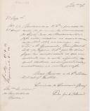 Ofício do Secretário Geral da 3ª Repartição do Governo Civil de Lisboa, Pedro José de Oliveira, ao Administrador do Concelho de Sintra, devolvendo o processo de contas de gerência da Irmandade da Santa Casa da Misericórdia de Sintra, por conter irregularidades.