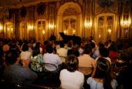 Concerto de piano com Nicholas Angelich, durante o Festival de Música de Sintra, na sala da música do Palácio Nacional de Queluz.