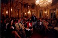 Concerto de Barbara Hendricks e Roland Pöntinen, durante o festival de música de Sintra na sala da música, no Palácio Nacional de Queluz.