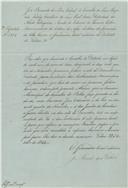 Alvará do Governador Civil Interino, José Bernardo da Silva Cabral, dirigido à Câmara Municipal de Belas para proceder às eleições municipais e paroquiais.
