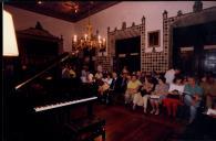 Concerto de Janis Vakarelis durante o Festival de Musica de Sintra, no Palácio Nacional de Sintra.
