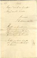 Autos de contas de testamento de Rosa Maria, moradora em Linhó, freguesia de São Pedro de Sintra.