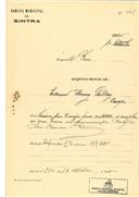 Obras de conservação e ampliação de suas casas no Casal do Ano Bom em Sintra em nome de Eduardo Henry Gallvey com o Processo OB nº 408/1925, com a licença de construção nº 312 de 18/09/1925.