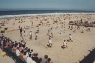 Voleibol na Praia Grande organizado pela Câmara Municipal de Sintra.