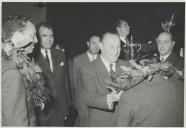 Entrega de troféus do Rally das Camélias com a presença do Visconde de Asseca na Concha, Praia das Maçãs.