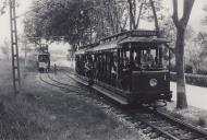 Elétrico de Sintra junto à Ponte Redonda.