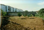 Construção dos espaços verdes na urbanização de Casal de Quintelas em Queluz.
