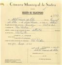 Registo de velocípede de marca Atlantic, com o nº 7748, em nome de Abílio Ferreira da Silva, morador em Pero Pinheiro.