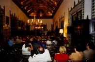 Concerto de Peter Lang, no Palácio Nacional de Sintra, durante o Festival de Música de Sintra.