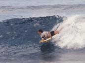 Campeonato de Bodyboard na Praia Grande.