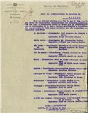 Ofício dirigido ao Administrador do Concelho de Sintra, proveniente do Secretário Geral do Governo Civil do Distrito de Lisboa, indicando o nome dos nomeados para presidentes e suplentes das assembleias de voto no concelho.