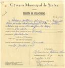 Registo de velocípede de marca Aranha, com o nº 7155, em nome de Elisiário António Alves, morador em Lameiras.