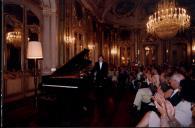 Concerto com Fazil Say, durante o festival de música de Sintra, na sala de música do Palácio Nacional de Queluz.