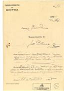 Construção de uma casa na Avenida Heliodoro Salgado em Sintra em nome de João Guilherme com o Processo OB nº 93/1925, com a licença de construção nº 27 de  05/05/1925.